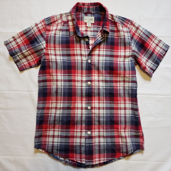 The Children's Place Other - Boys Children's Place Plaid Button Down Shirt